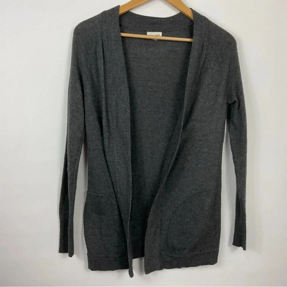 Maison Jules Open Front Wool Blend Cardigan‎ Size XS